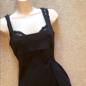 DIANE VON FURSTENBERG NWT AMAZING BLACK DRESS